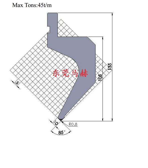 ?折彎機模具型號-M85-15