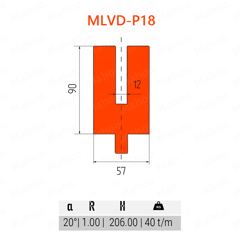 LVD單V下模 MH-P18