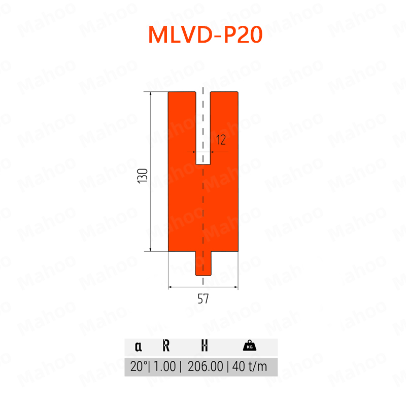 LVD單V下模 MH-P20